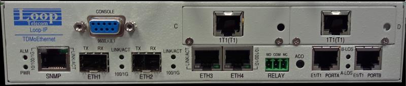 IP-6704 T1/E1 via Ethernet